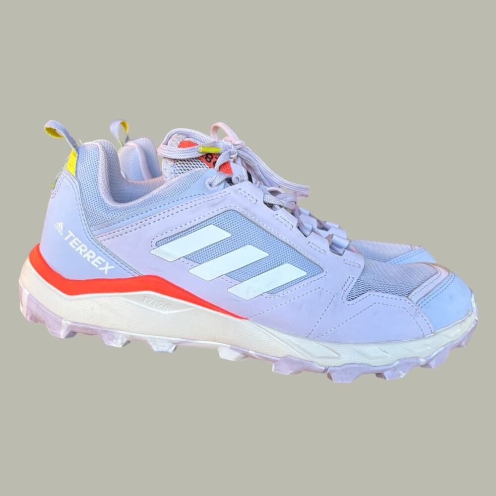 Adidas Terrex Agravic Flow Trail Running Shoes Lavender Colorway size 9.5